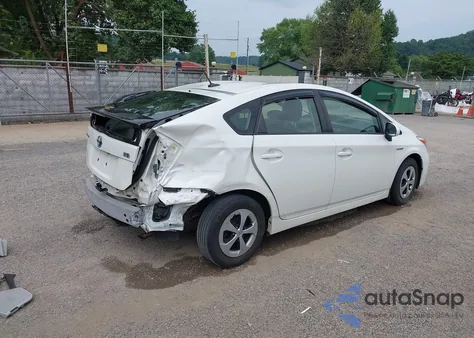 2012 Toyota Prius Four z USA, uszkodzony, nr VIN JTDKN3DUXC5481794
